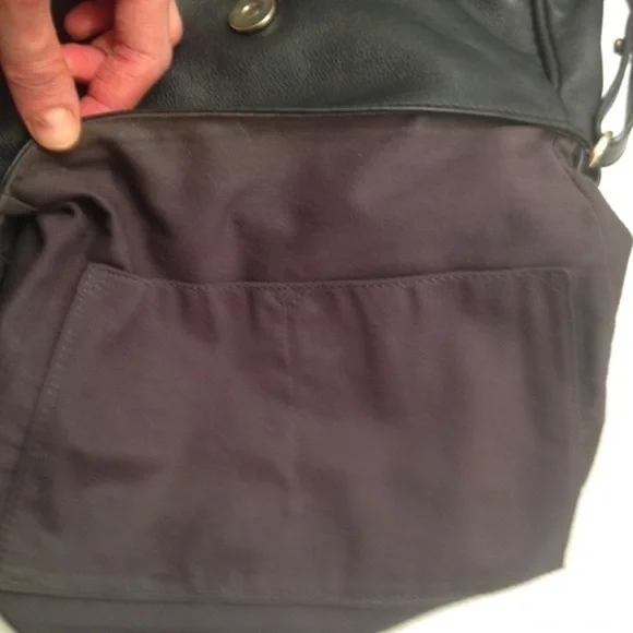 See by Chloe black leather crossbody bag